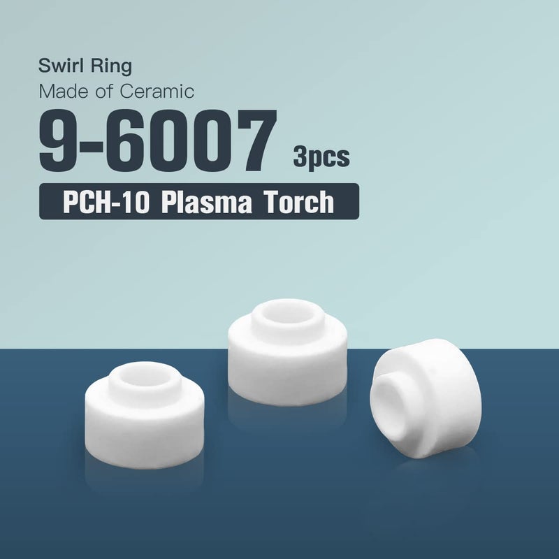 WS Wallpaper 9-6006 9-6099 9-6003 9-6007 Electrode Nozzle/Tip Shield Cup Swirl Ring Fit Thermal Dynamics PCH-10 25pcs - Image 5